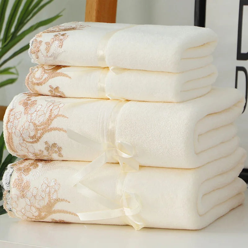 Microfiber Towel Set ~ 4 Pcs