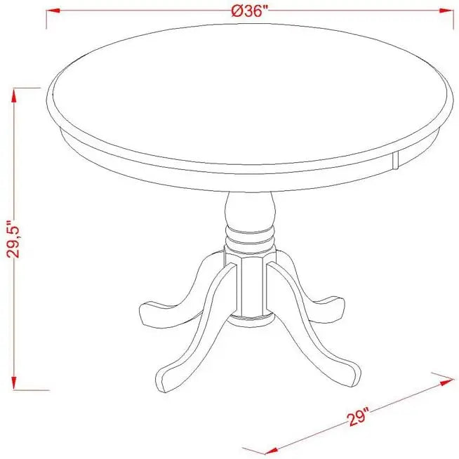 Dining Table Set *5Pcs