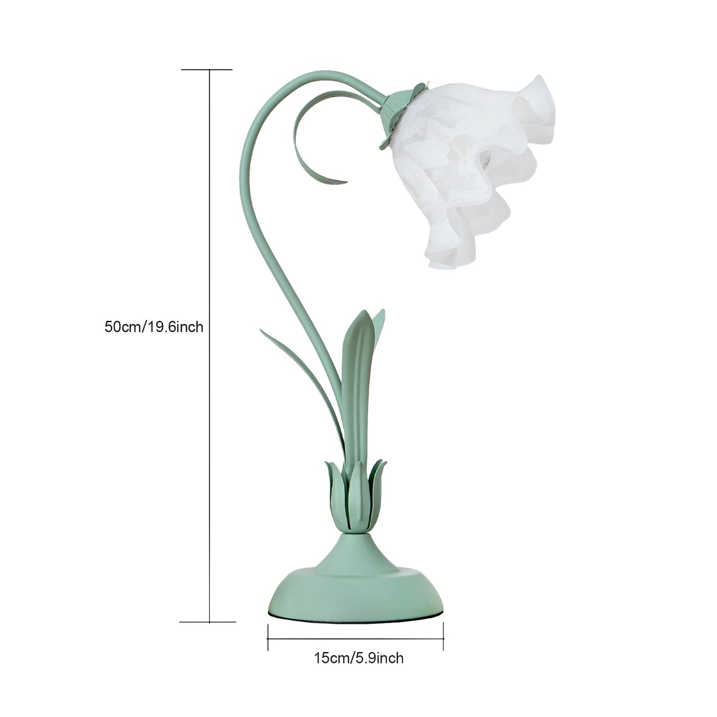 Retro Table Lamp - Desk Lamp - Novelty - Flower Shape