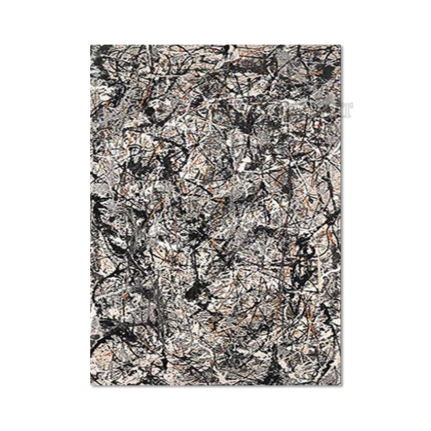 Jackson Pollock - Copy Hand Painting - Giclee - Abstract Unframed