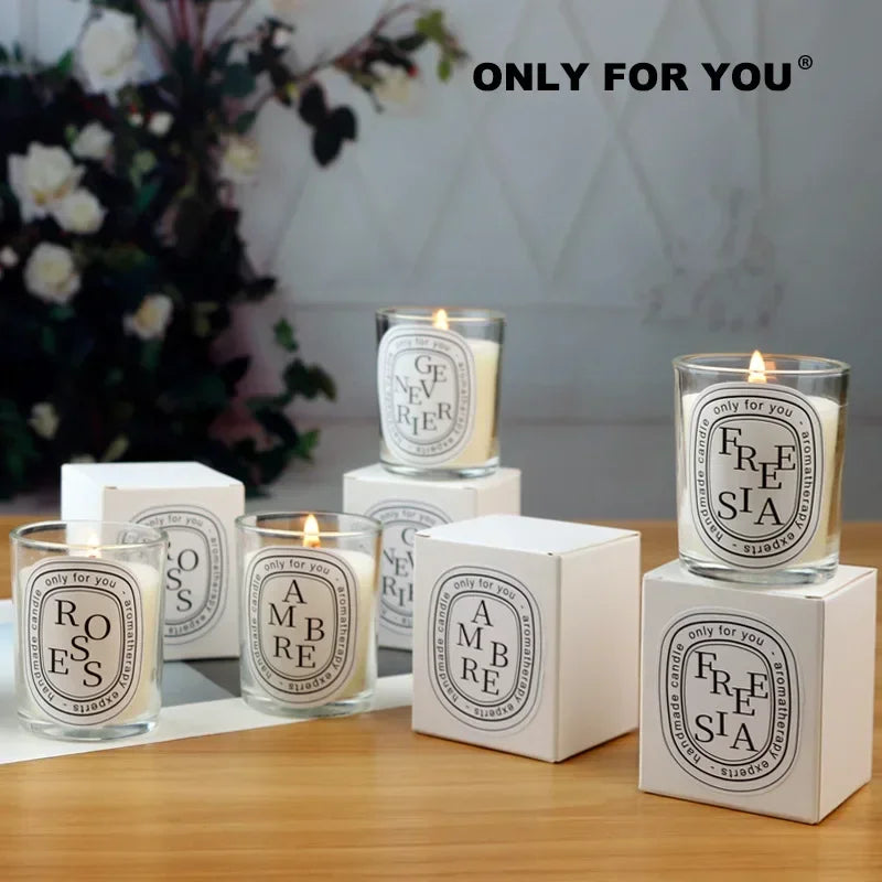 Christmas Scented Candle Set *12Pcs - Lids *2 - Aromatherapy - Home Fragrance