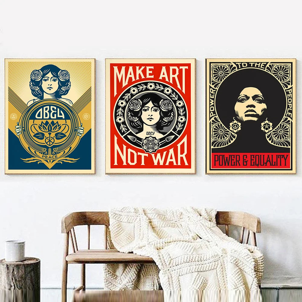 Art Wall Retro Poster