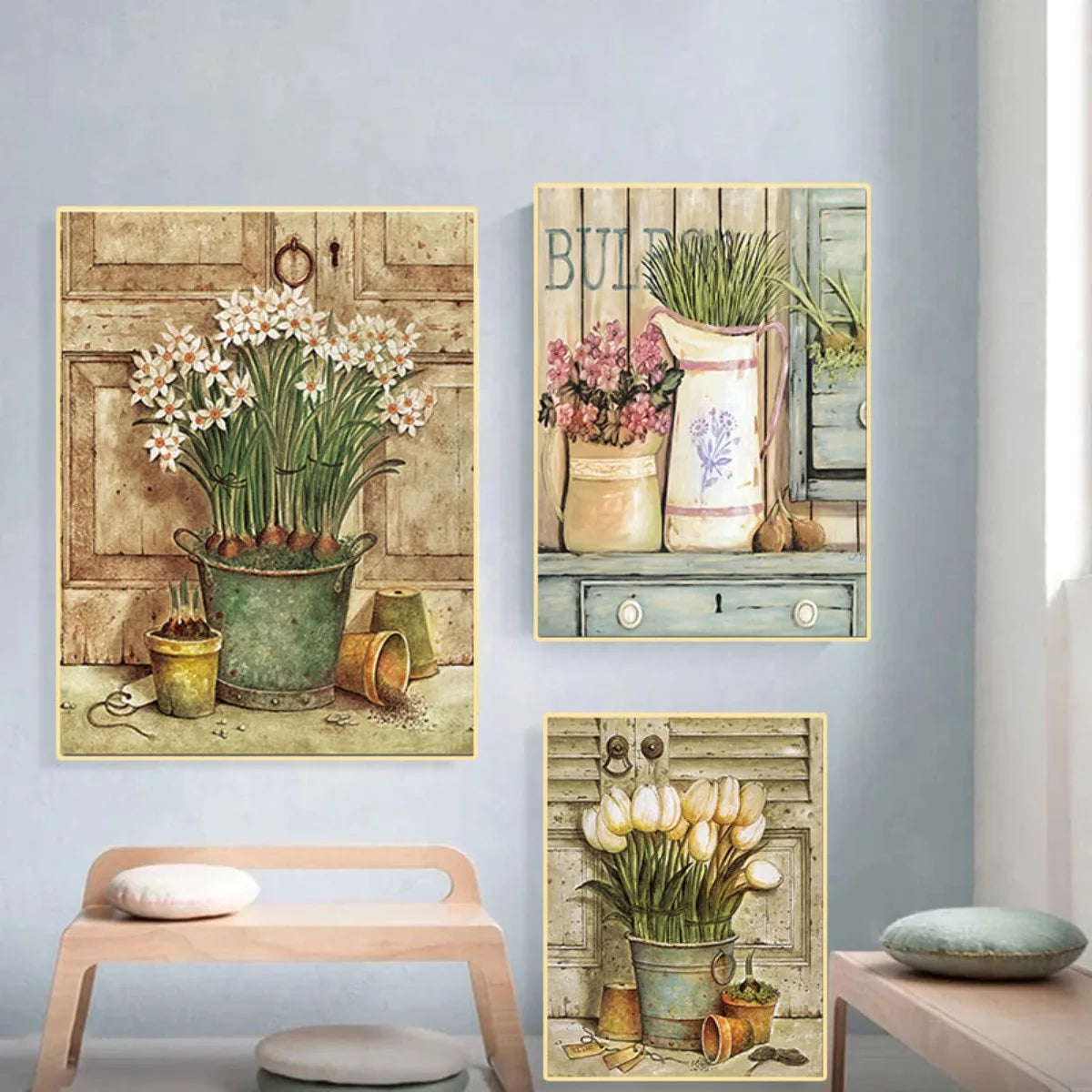 Canvas Poster Prints Flower