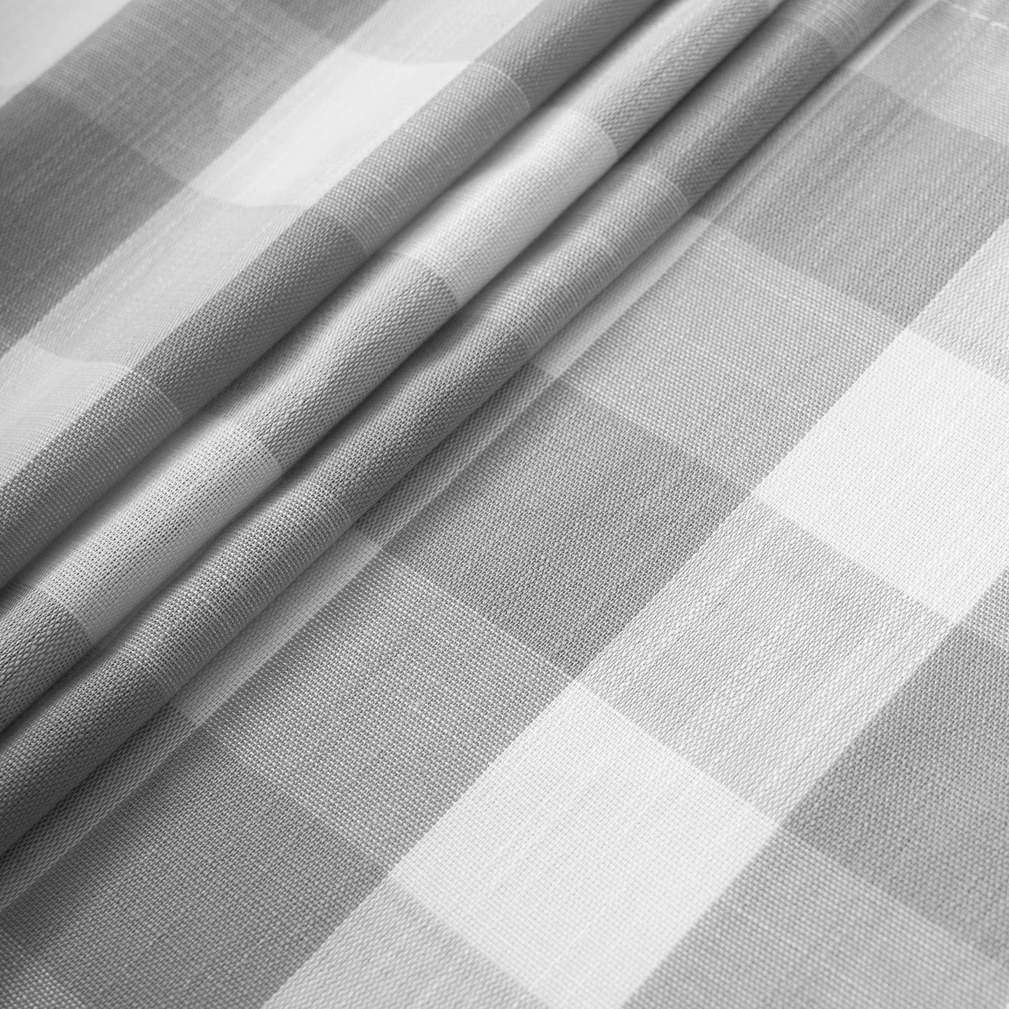 Checkered Kitchen Curtain(s)