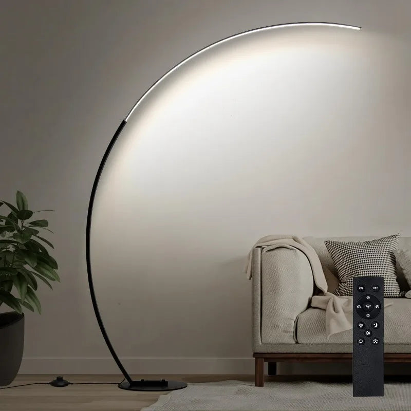 Floor Lamp - Arc Lamp - 4 Modes Dimmable LED Lighting