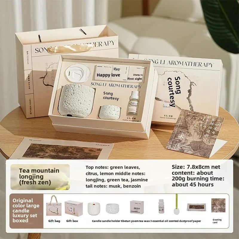 Aromatherapy Home Fragrance Sets - Assorted Fragrant Notes - Gift Box Included