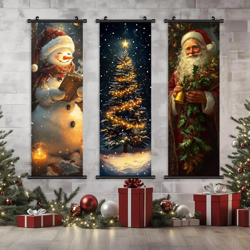 Christmas Banner Set *3Pcs - Festive Banners