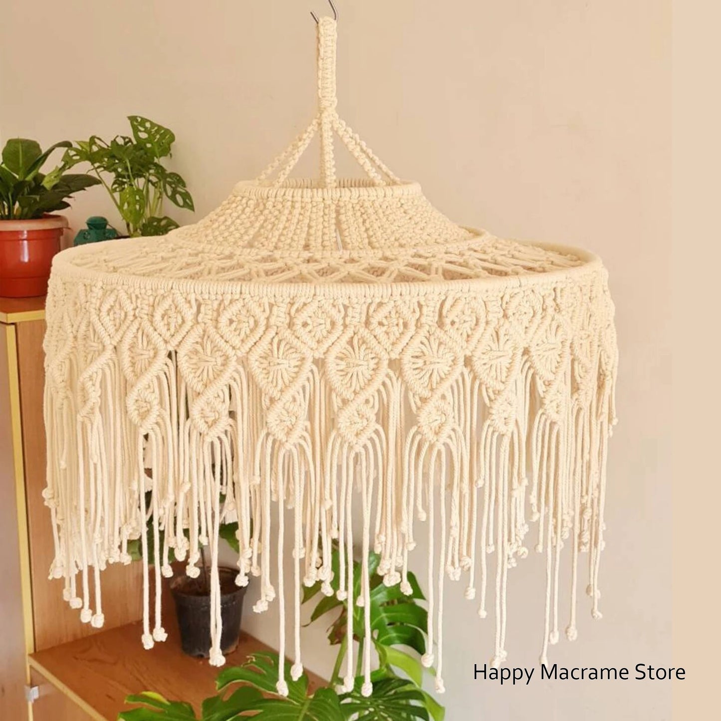 Macrame Chandelier