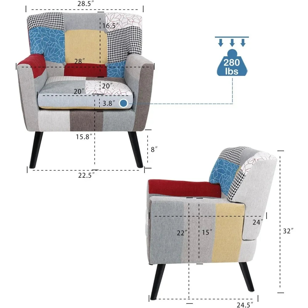 Armchair - Accent Chair - Leisure Chair - Modern Upholstery