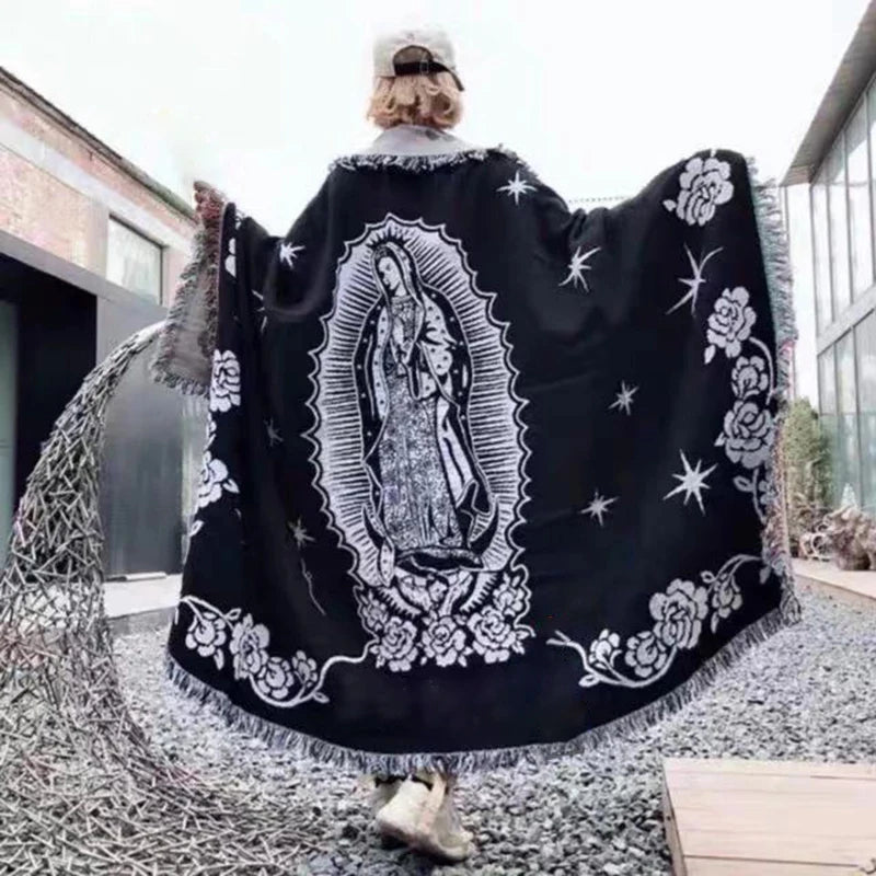 Blanket/Tapestry Virgin Mary