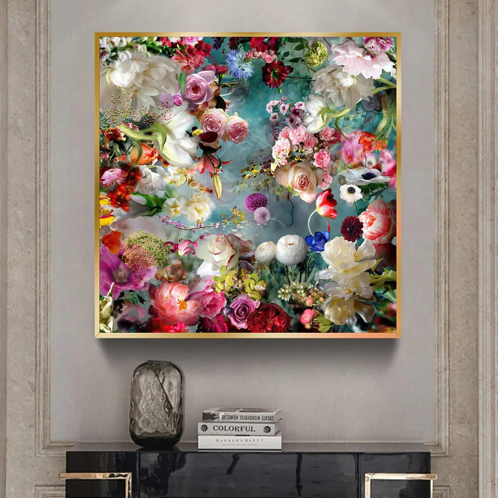 Wall Art, Peony Flowers HD Prints *Unframed