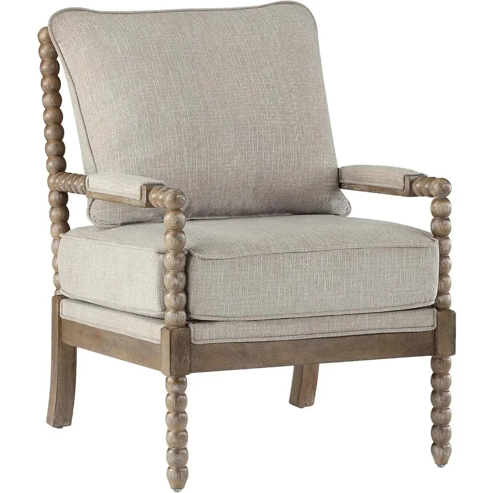 Spindle Accent Chair ~ Spool Accent Chair ~ Solid Wood Frame