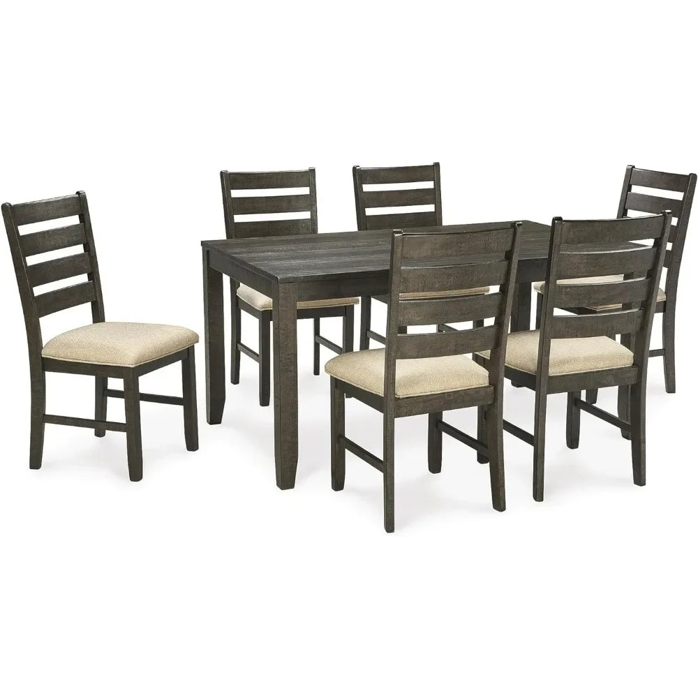 Ashley Furniture Dining Room Table Set (7Pcs)