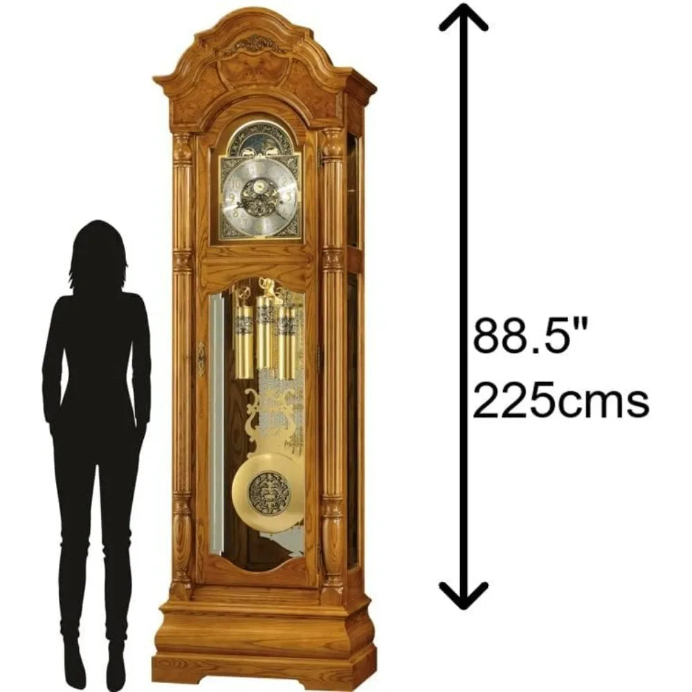 Grandfather Clock - Howard Miller - Jones II with Legacy Oak Finish