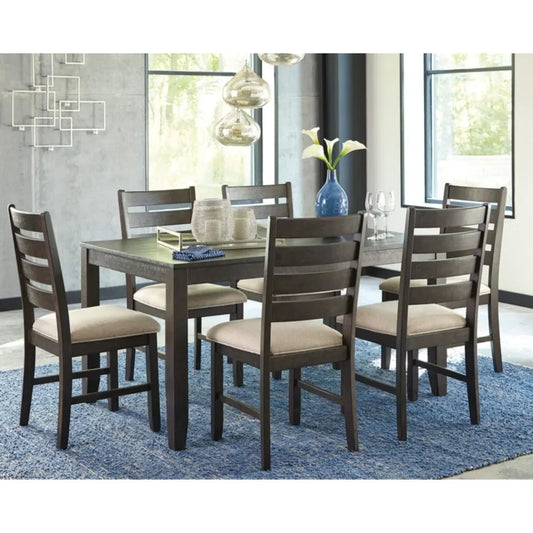 Ashley Furniture Dining Room Table Set (7Pcs)