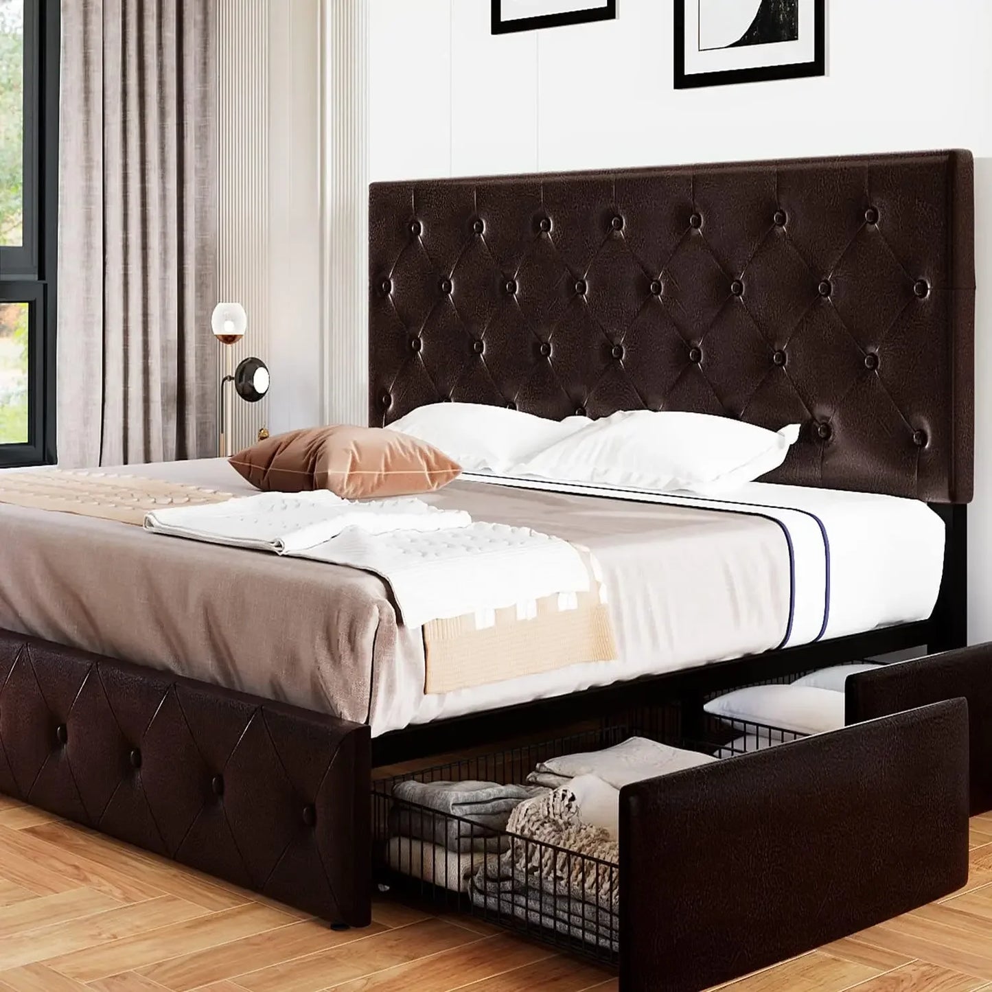 Bed Frames Upholstered