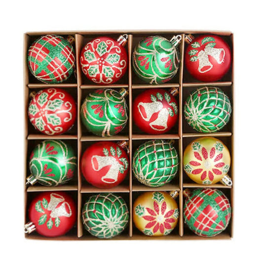 Christmas Tree Ornament Set *16Pcs - Traditional