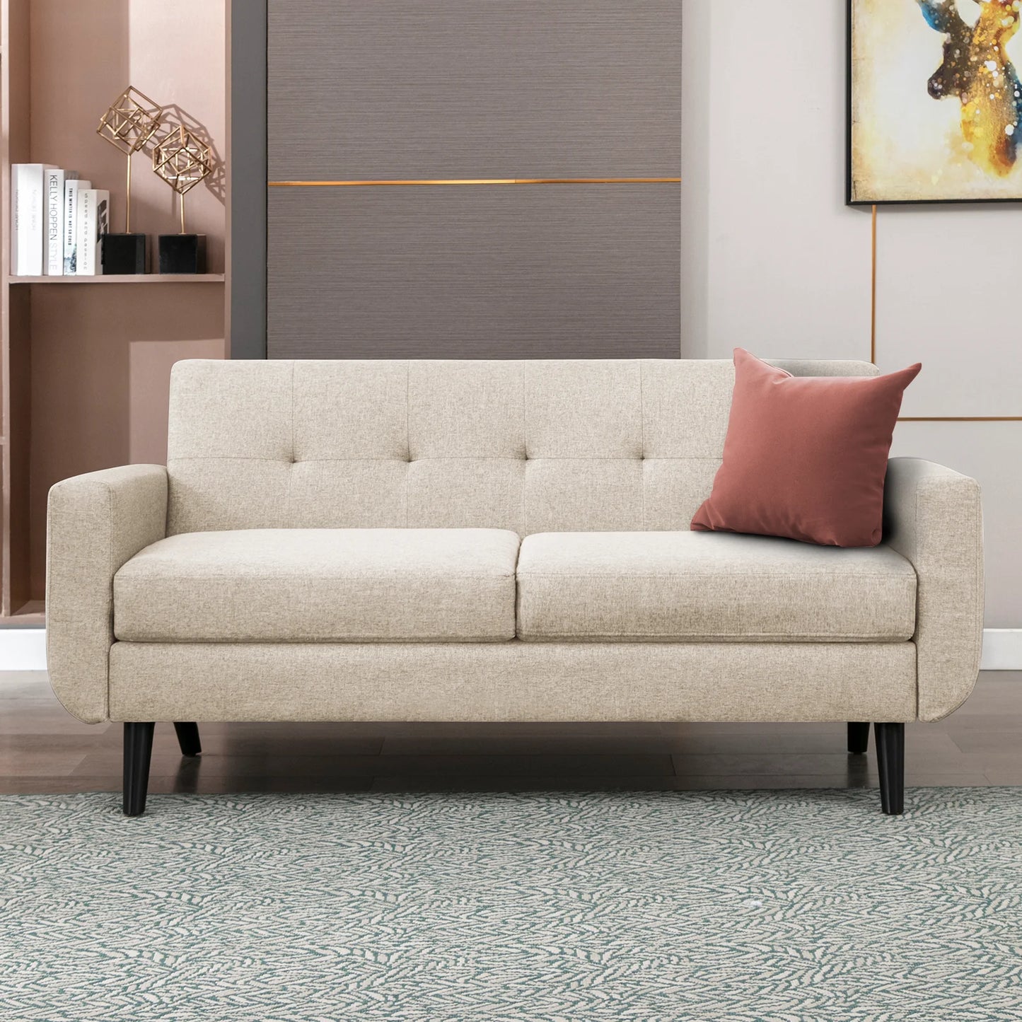 Sofa Loveseat Couch - Chesterfield Sofa - Apartment Furniture