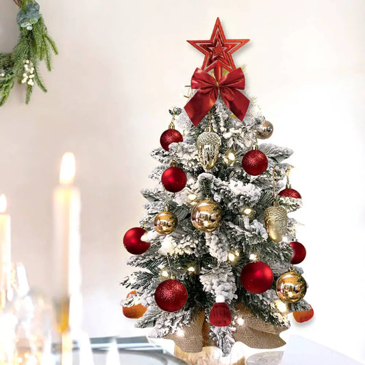 Christmas Tree - 2Ft - Table Top - w/Ornaments & Lights