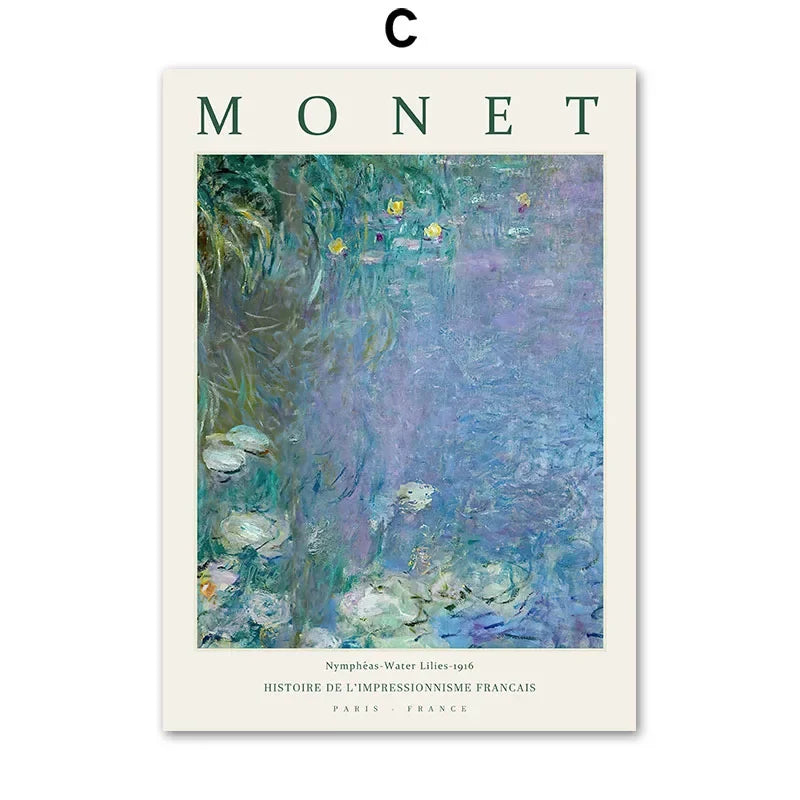 Claude Monet - Ciglee - Canvas Wall Art - Unframed