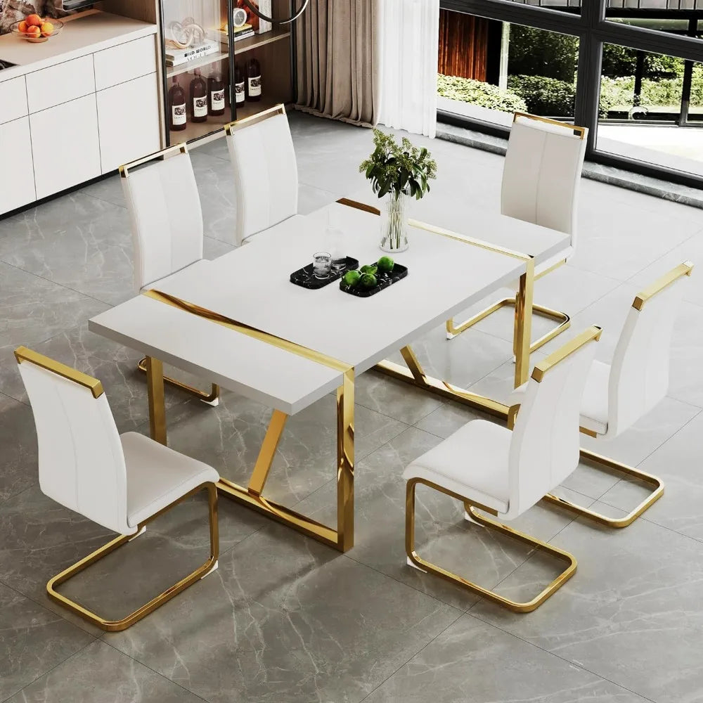 Dining Table Set for 6