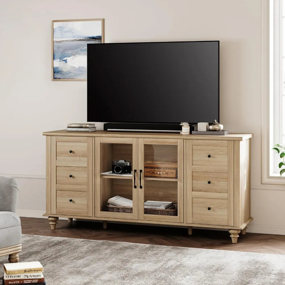 Media Console Cabinet - TV Stand, Universal - Entertainment Center