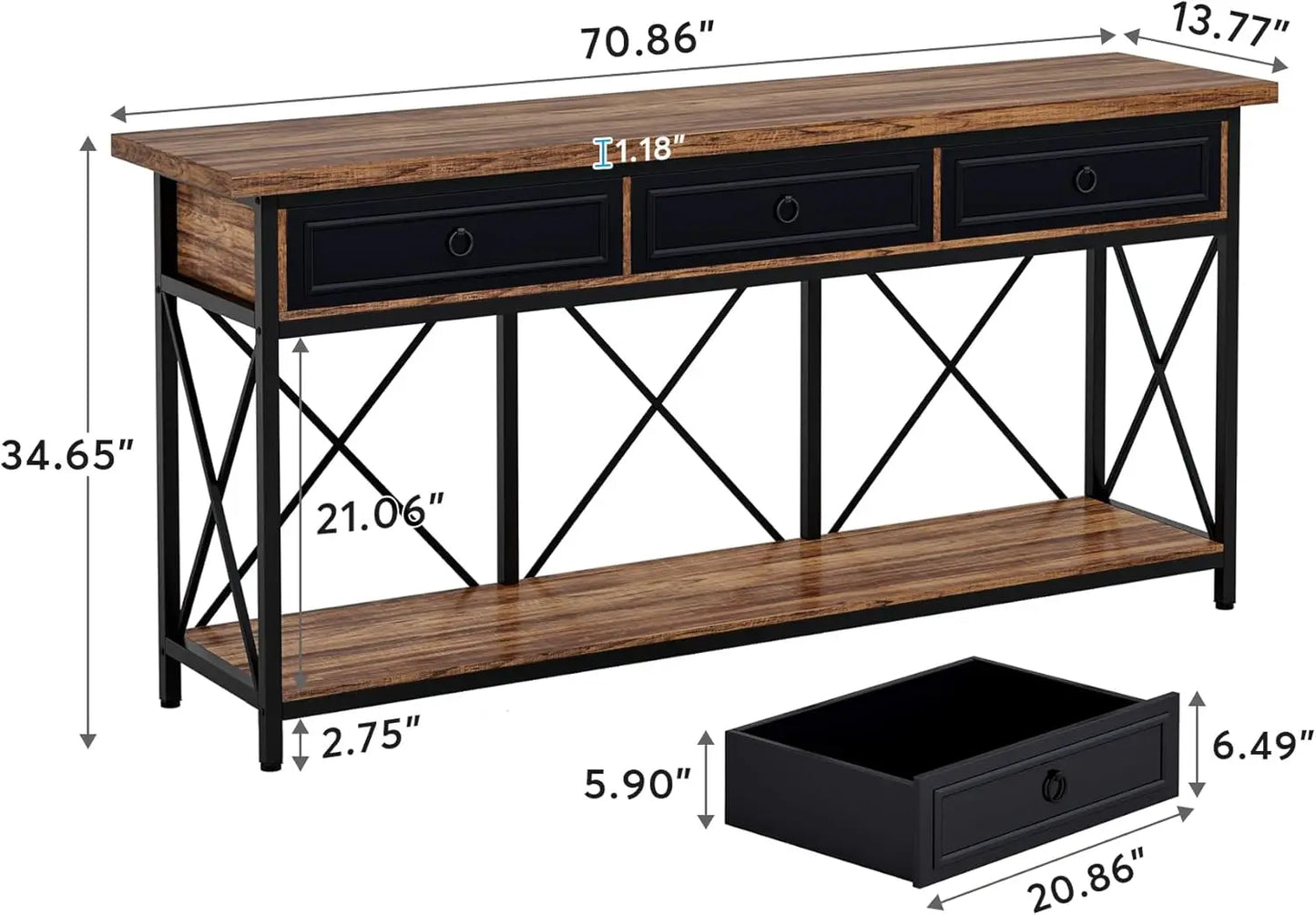 Entryway Table | Console Table | Sofa Table