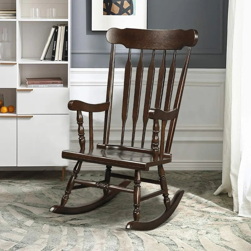 Rocking Chair - Solid Wood - Indoor, Outdoor - Elegant Design