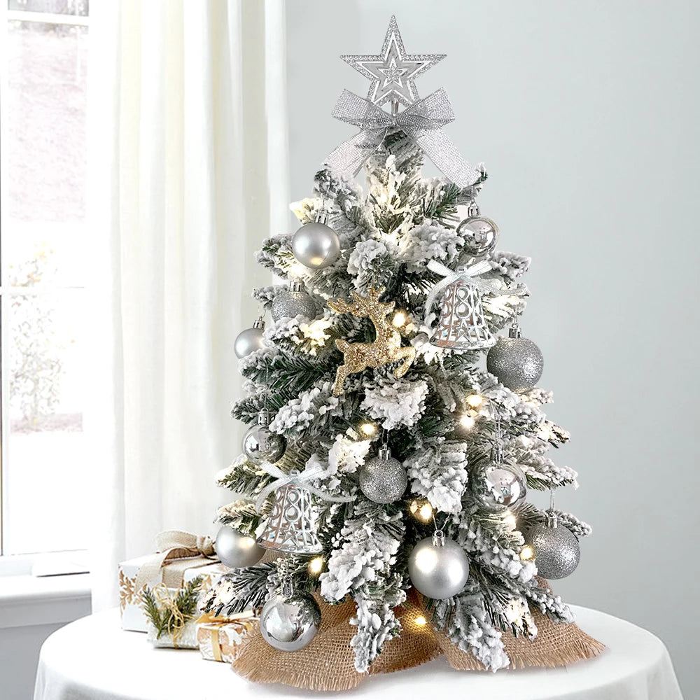 Christmas Tree - 2Ft - Table Top - w/Ornaments & Lights