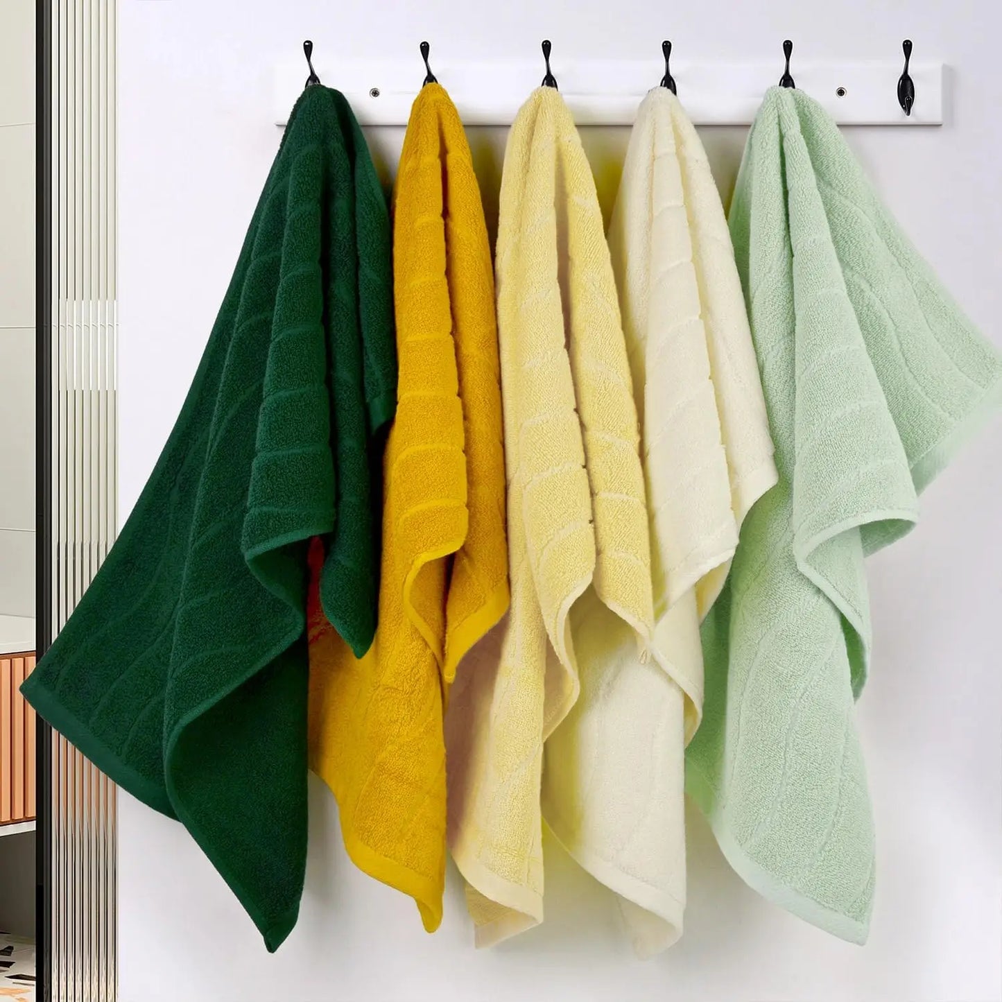 Premium Cotton Towel Set *8Pcs