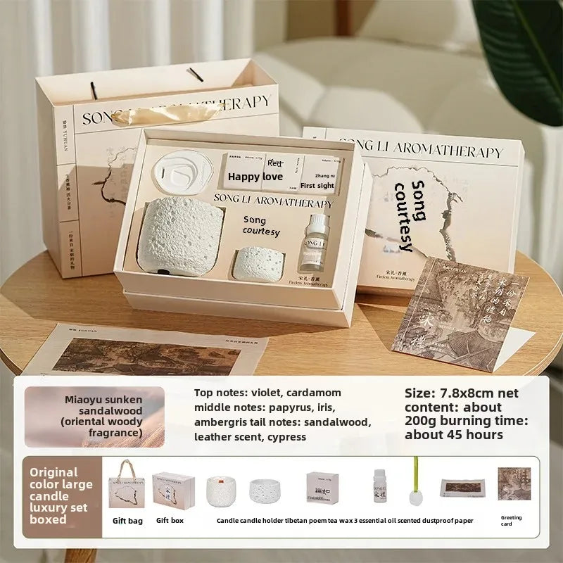 Aromatherapy Home Fragrance Sets - Assorted Fragrant Notes - Gift Box Included