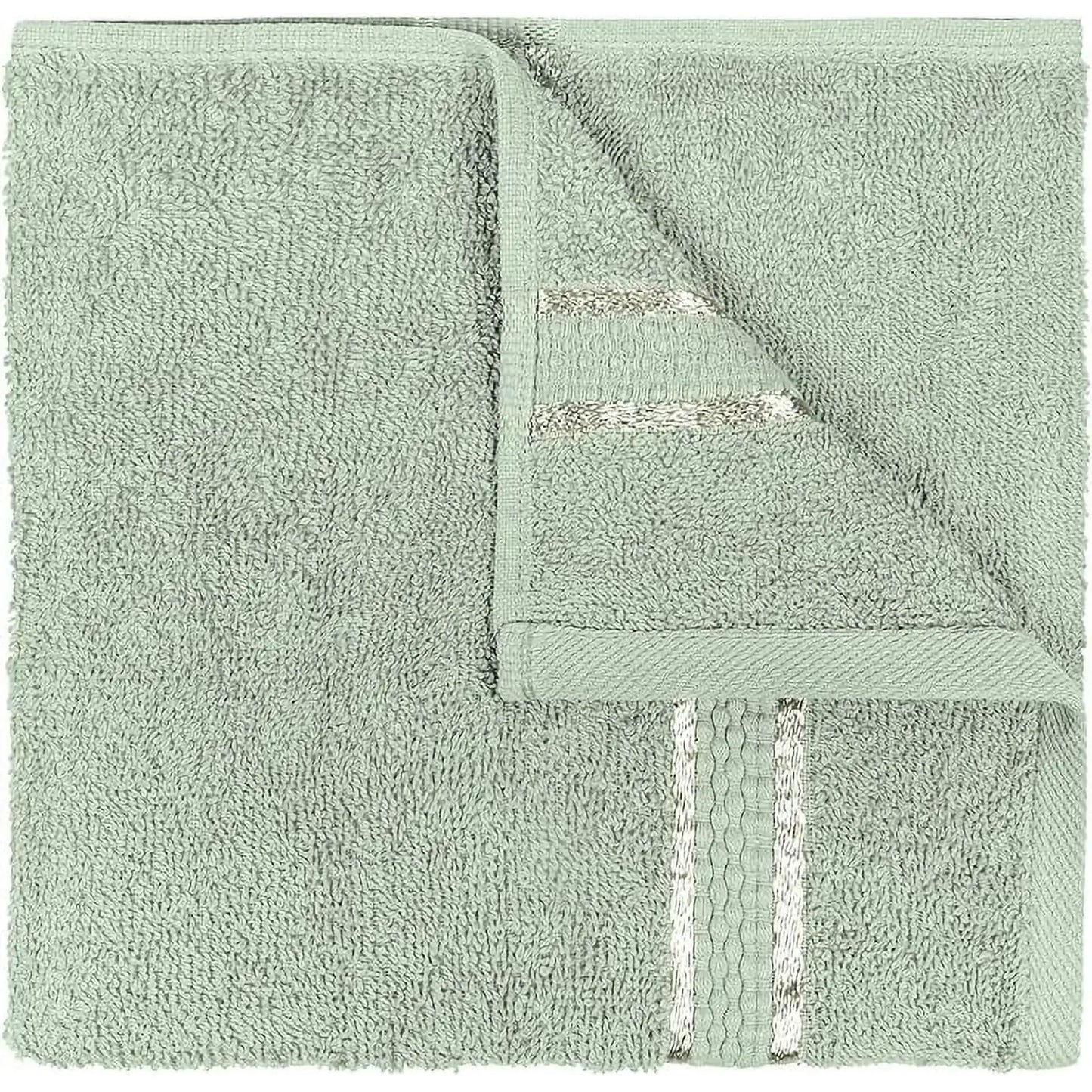 Hand & Face Towel Set *6Pcs - Rich Basic Collection - 16x38 Inches