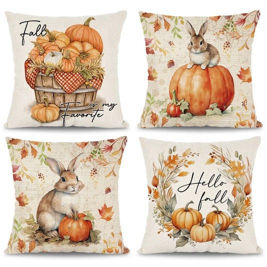 Autumn Decorative Throw Pillow Covers *ONLY