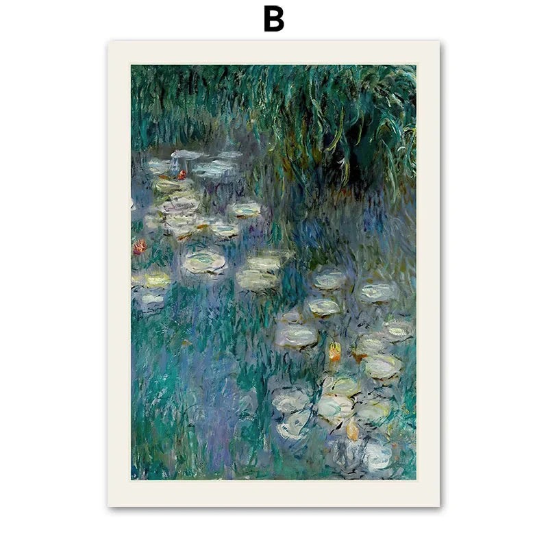 Claude Monet - Ciglee - Canvas Wall Art - Unframed