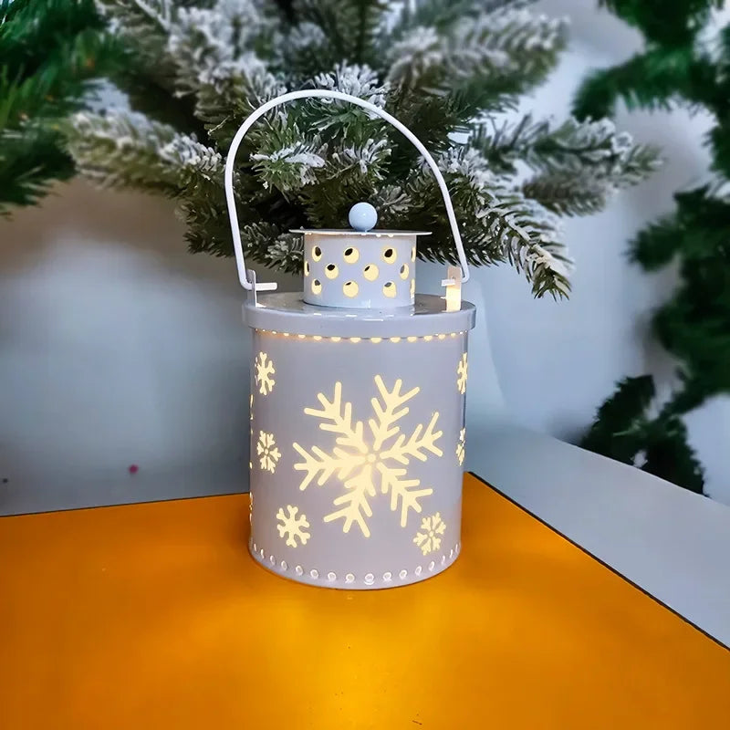 Christmas Tea Light Small Decorative Lanterns - Ornaments - Nightlight