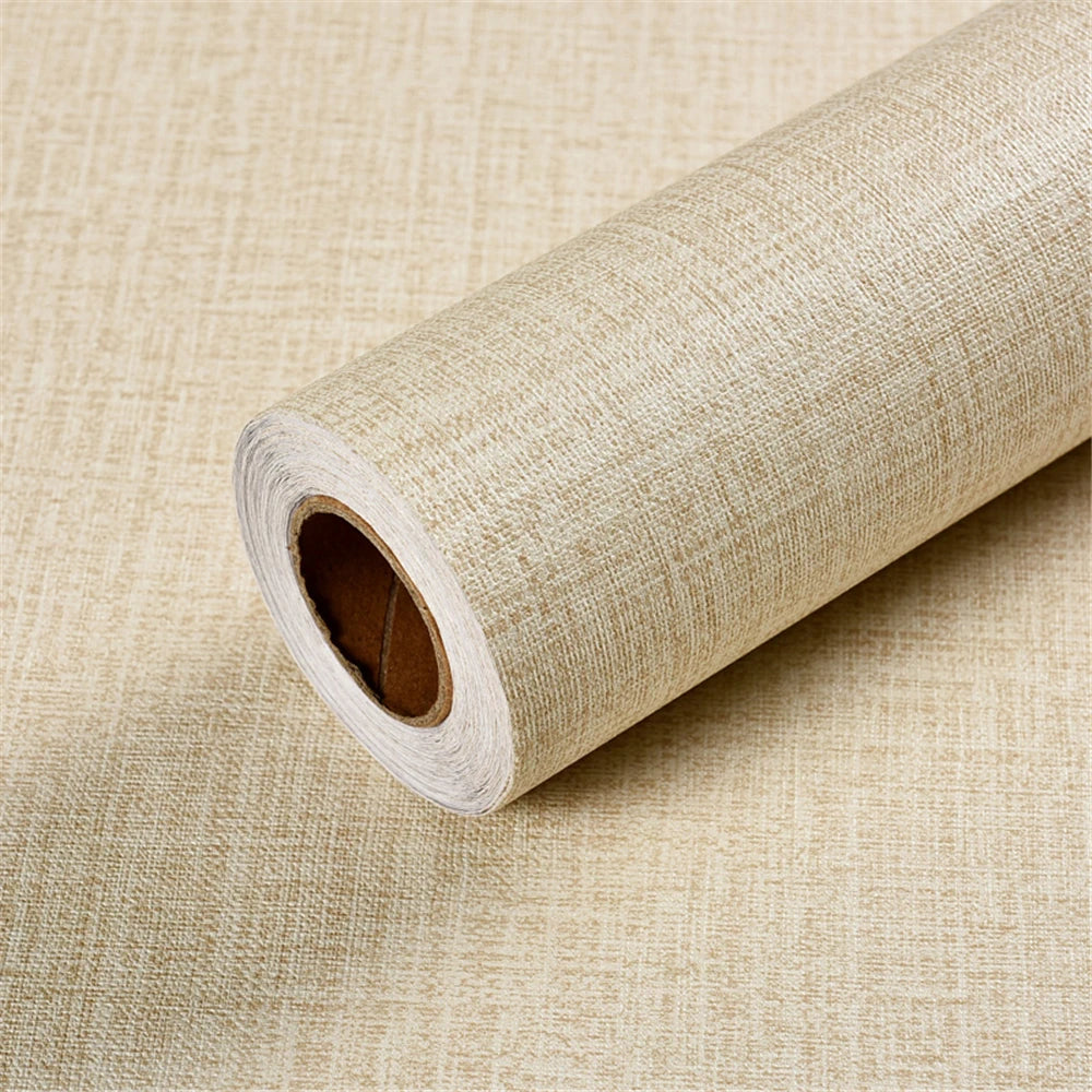 Wall Paper Rolls - Linen Textured - Self Adhesive - Contact Paper