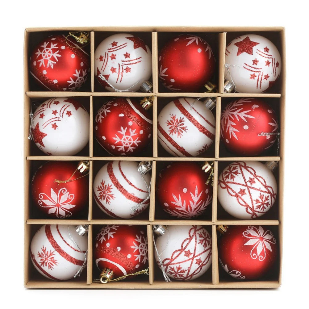 Christmas Tree Ornament Set *16Pcs - Traditional